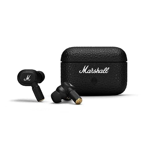 Image of Marshall Motif II ANC - True Wireless Active Noise Cancelling Bluetooth Headphones, Earbuds, 30 hours playtime – Black