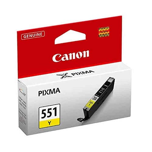 Image of Canon Cli551 Ink Cartridge - Yellow