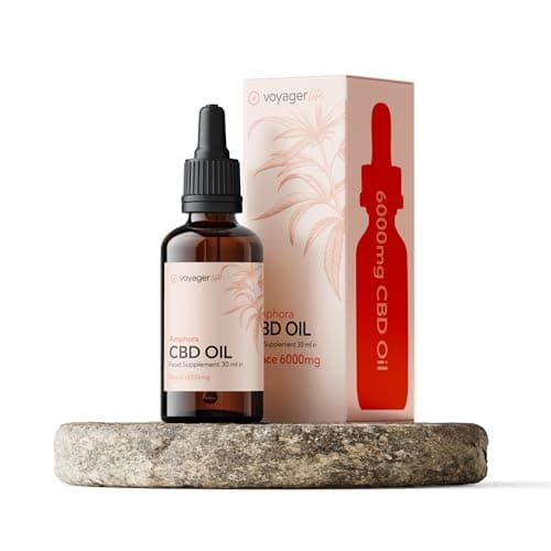 Image of PEACE Ultra High Strength CBD Oil 6000Mg - Strongest C.B.D Drops Made in UK - Cannabis Oil for Pain Relief - Powerful CBD Drops - CBD Very Strong Concentration - No THC 30ML