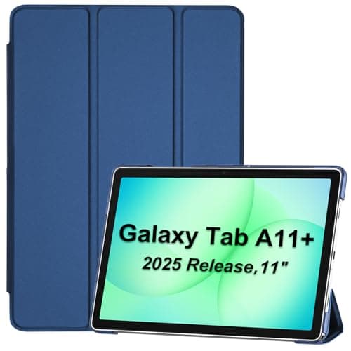 Image of ProCase Case for Samsung Galaxy Tab A11+ (SM-X230) 2025/ A9+ (SM-X210) 2023 11 Inch, Galaxy Tab A11 Plus/A9 Plus 11 Inch Tablet Case, Cover with Auto Sleep/Wake -Dark Blue