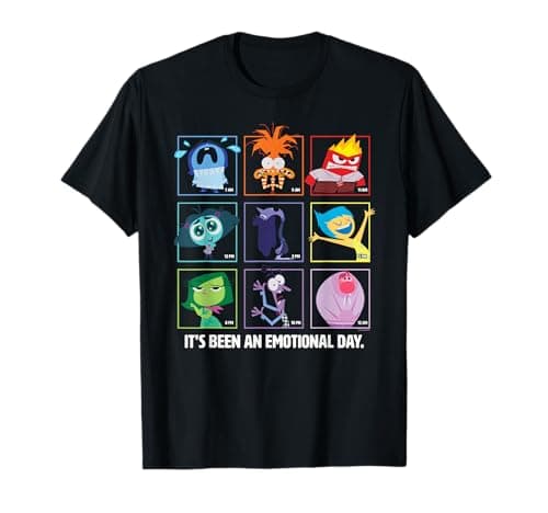 Image of Disney and Pixar’s Inside Out 2 Emotions An Emotional Day T-Shirt