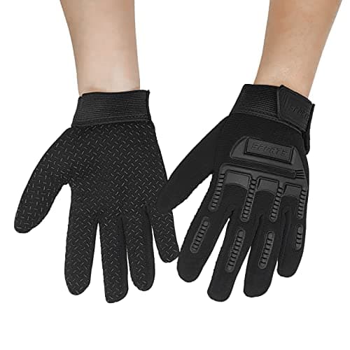 Image of Long Keeper Kids Cycling Gloves - Full Finger Children Sports Gloves for Junior Boys Girls Youth, Anti-Slip Bike Gloves with Grip for Scooter Football Running Riding