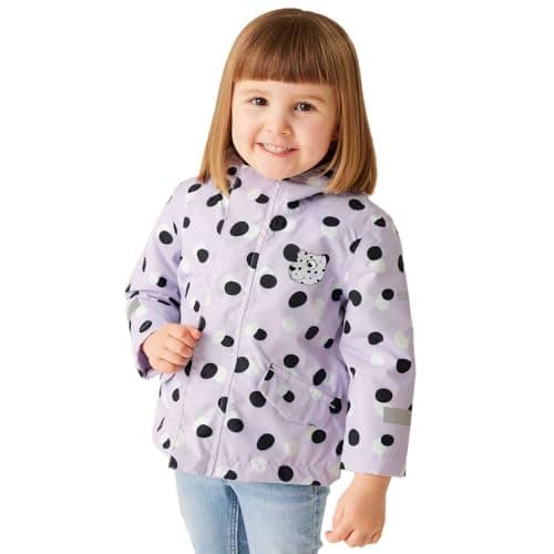 Image of Regatta Kids Animal Rainy Day Waterproof Insulated Jacket
