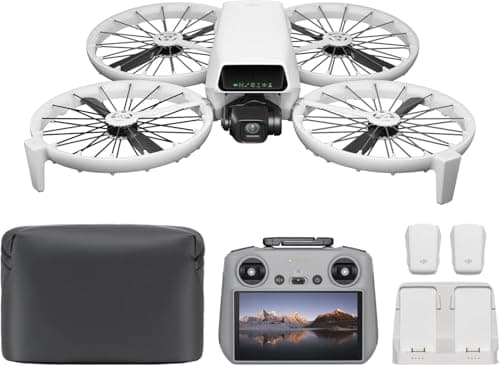 Image of DJI Flip Fly More Combo With RC 2 Screen Remote Controller, Drone With 4K UHD Camera for Adults, Palm Takeoff, Auto Return, Intelligent Flight, 3 Batteries for 93-Min Flight Time