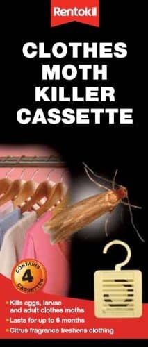 Image of Rentokil Clothes Moth Killer Cassette Pack 4- pest control