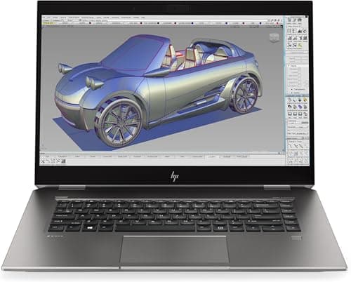 Image of HP ZBook Studio G5 15.6” FHD, i7-8750H (6 Cores), Nvidia Quadro P1000 4GB, 1TB PCIe Gen 4.0x4 NVMe, 16GB DDR4, Fingerprint & SD Card Reader, WIFI 5 & BT 5.0, UK Backlit Keys, Windows 11 Pro (Renewed)