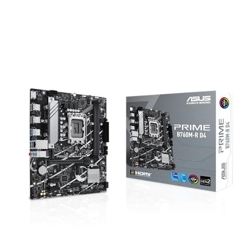 Image of ASUS PRIME B760M-R D4 (Socket 1700/B760/DDR4/S-ATA 6Gb/s/Micro ATX)