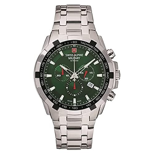 Image of SWISS MILITARY Sports Watch 7043.9134SAM, Silver, Bracelet