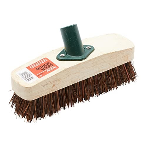 Image of ProDec 9" Natural Palmyra Fibre Stiff Deck Scrub Brush Head