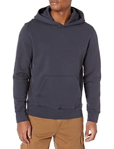 Image of Velvet by Graham & Spencer Men's Velvet Buster Pullover Hoodie Sweater, Ink, L