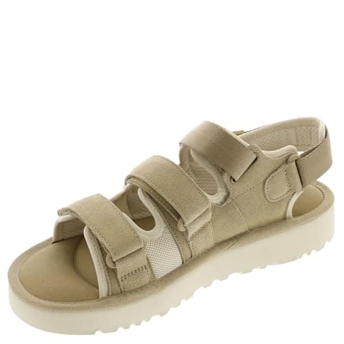 Image of UGG Men's Goldencoast Multistrap Sport Sandal, Sand, 12 UK