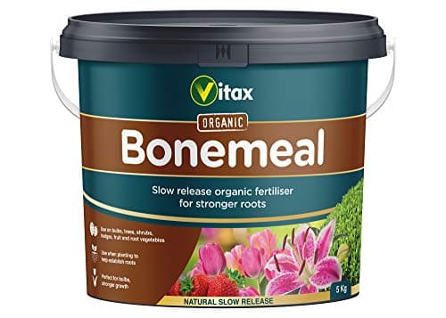 Image of Vitax Bonemeal, Organic Fertiliser, Slow Release, Encourages Healthy Root Development, For All Plants, Vegetables And Fruit Trees- 5Kg Tub