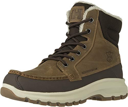 Image of Helly Hansen Men's Garibaldi V3 Ankle Boot, Helly Hansen Men S Garibaldi V3 Waterproof Winter Snow Boot Warm With Grip Tobacco Brown Espresso Na, 10 UK