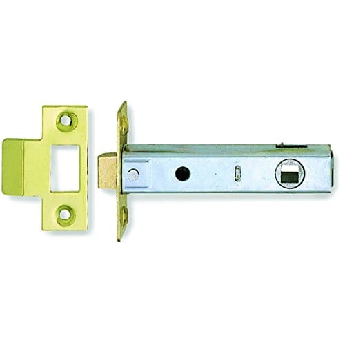 Image of Frelan Hardware Electro Brass Plated 95mm Tubular Latch JL144EB