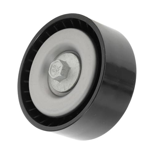 Image of Motoforti Drive Belt Idler Pulley for Ford Mondeo 2010-2020 Serpentine Tensioner Pulley Idler with Bolt Washer No.CM5Q19A216AB Plastic Black 1 Pcs