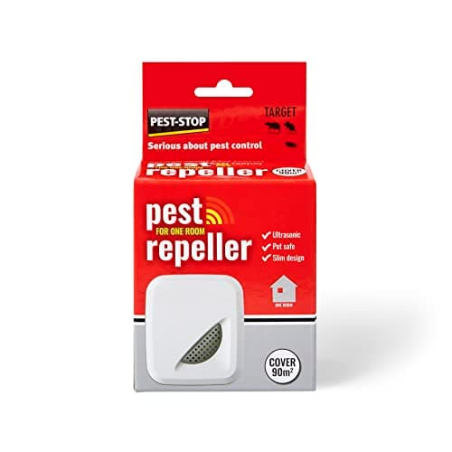 Image of Pest-Stop Ultrasonic Indoor Pest Repeller – Plug-in Electronic Device for Rodents, Mice, Rats, Spiders, Cockroaches, and Ants – Covers Up to 1000 sq ft – Silent and Mess-Free Solution