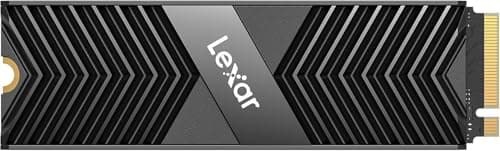 Image of Lexar 8TB Professional NM800 PRO PCIe Gen4 NVMe M.2 2280 SSD with Heatsink,Up to 7000MB/s Read & 6600MB/s Write,Internal Solid State Drive for PS5, Gaming & Creators,Black
