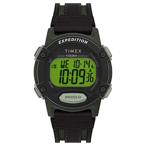 Image of Timex Expedition CAT5 Men's 41mm Leather Strap Watch TW4B24400