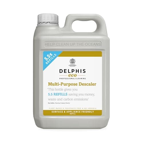 Image of Delphis Eco Multi Purpose Descaler | 2 Litre Refill | Eco Friendly Descaler for Kettles, Coffee Machines, Showerheads, Dishwashers, Irons and more