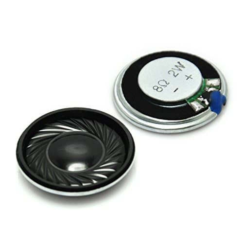 Image of Gikfun Round Micro Speaker Diameter 28mm 8Ohm 8R 2W for Arduino Diy (Pack of 2pcs) AE1054U