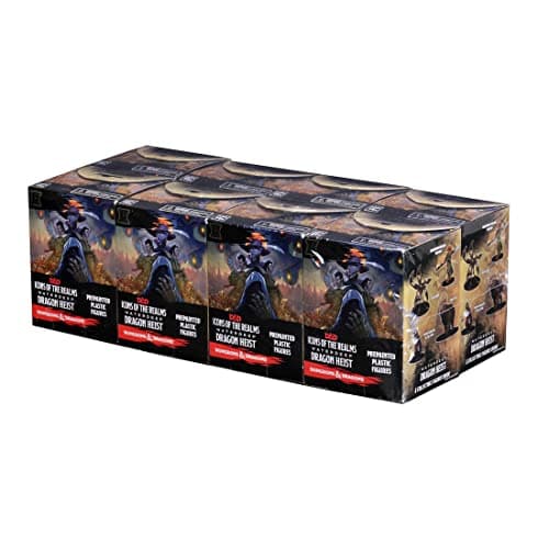 Image of WizKids Dungeons and Dragons Icons of the Realms - Waterdeep Dragon Heist (8 Ct. Standard), Booster Brick, DnD Miniatures