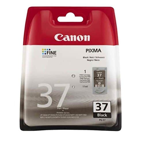 Image of Canon PG-37 Inkjet Cartridge Black Ref 2145B001