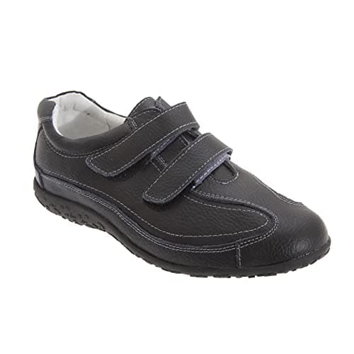 Image of Boulevard Womens/Ladies Extra Wide Fitting Touch Fastening Shoes (6 UK) (Black)