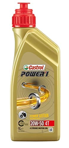 Image of Castrol POWER1 4T 20W-50 Motorcycle Oil 1L