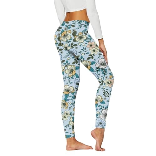 Image of Generisch High Waisted Yoga Leggings with Stretchy Fabric Printed Design Comfortable Fashionable Women's Sportswear Perfect for Active Workouts Running Daily Leisure, Other2, M