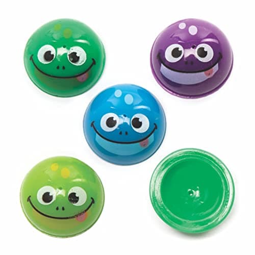 Image of Baker Ross FE352 Frog Jumping Mini Pop Up Toy - Pack of 12, Popping Game For Kids Party Bag Favours, Small Gifts for Children or Pocket Money Toys