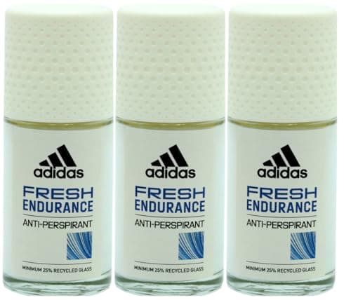Image of 3 x 50ml Adidas Anti Perspirant Roll On for Women - Fresh Endurance