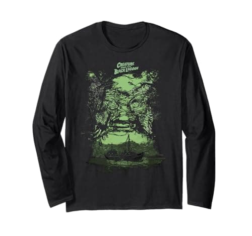 Image of Universal Monsters Creature From The Black Lagoon Illusion Long Sleeve T-Shirt