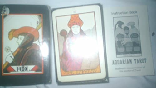 Image of Aquarian Tarot Deck by Palladini, David (1991) Cards