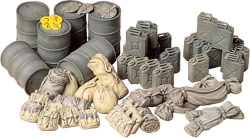 Image of Tamiya TM35229 35229 Allied Vehicles Accessory Set 1:35 Military Model Kit, for 14 Jahre to 99 Jahre