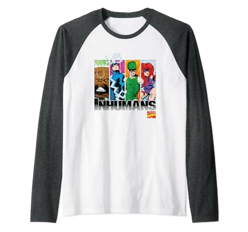 Image of Marvel Comics Inhumans Raglan Baseball Tee