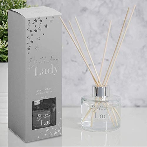 Image of Milestones Peach Bellini Scented Reed Diffuser 100ml (Birthday Lady)