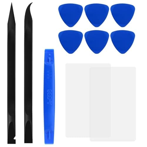 Image of RTDHO 11Pcs Prying and Opening Tool Assortment, Plastic Pry Tool Kit Repair Plastic Spudger Opening Picks Cards for Phone Screen Repair, Smartphones, Tablets, Laptops, PS5, Xbox, Nintendo Switch