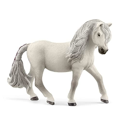 Image of SCHLEICH HORSE CLUB 13942 Realistische Islandponystute, Pferde Spielzeug Figur - Islandponystute Pferd Actionfigur, Bauernhof Spielzeug für Jungen und Mädchen ab 5 Jahren