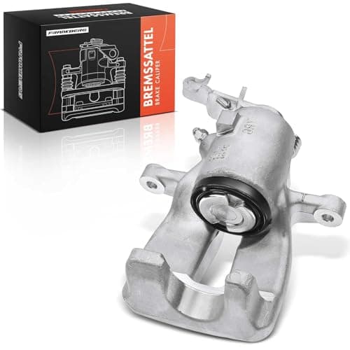 Image of Frankberg Brake Caliper Disc Brake Rear Right Aluminium Compatible with Golf V Golf VI A3 TT Altea Toledo III O.c.t.a.v.i.a II T.o.u.r.a.n J.e.t.t.a III Replace# 1K0615424