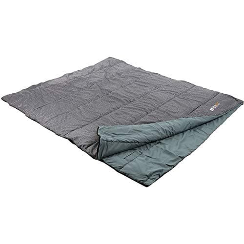 Image of Regatta Maui Unisex Adults' 2-Seater Sleeping Bags, Grey Marl