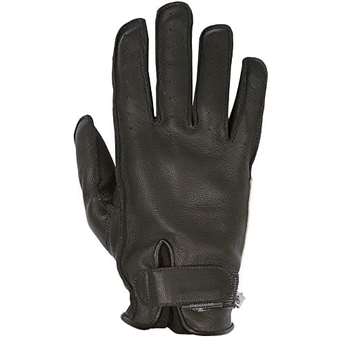 Image of Helstons Motorcycle gloves Hiro Summer Leather Soft Black, Black, T11