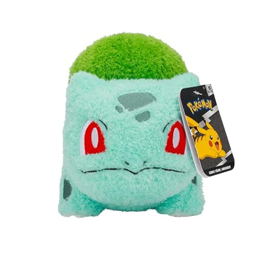 Image of Pokémon Select Kanto 20 cm Cuddly Bulbasaur Plush - Green/Blue - Official Pokemon Stuffed Toy for Children 2+