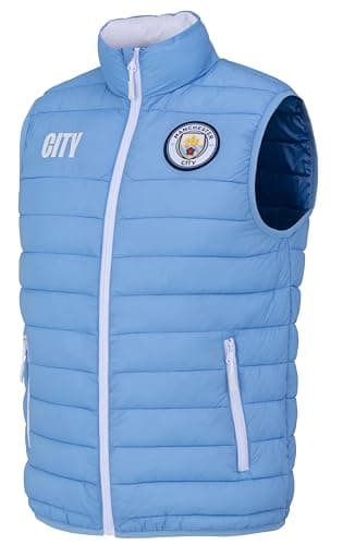 Image of Manchester City Official Collection Men's Sleeveless Down Jacket