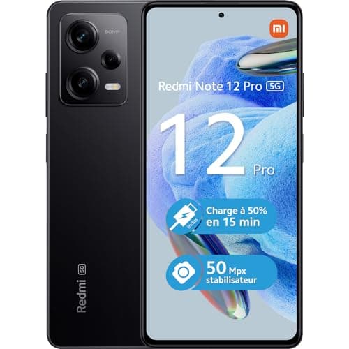Image of Xiaomi Redmi Note 12 Pro 5G Dual SIM 6GB RAM 128GB Black EU