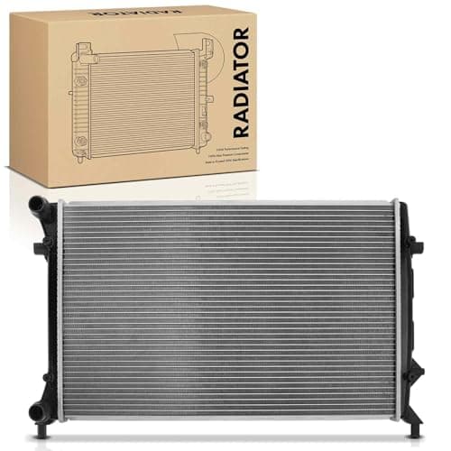 Image of Frankberg Engine Radiator Car Radiator Compatible with A3 8P1 8P7 8PA 1.6L 2.0L 2003-2013 Golf V 1K1 1K5 1.4L-2.0L 2003-2009 P.a.s.s.a.t 3C2 3C5 2.0L 2005-2010 Replace# 1K0121251BR