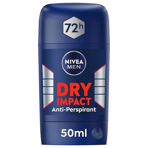 Image of NIVEA MEN Antiperspirant Stick for Men, 48h Protection, Dry Impact, 50ml