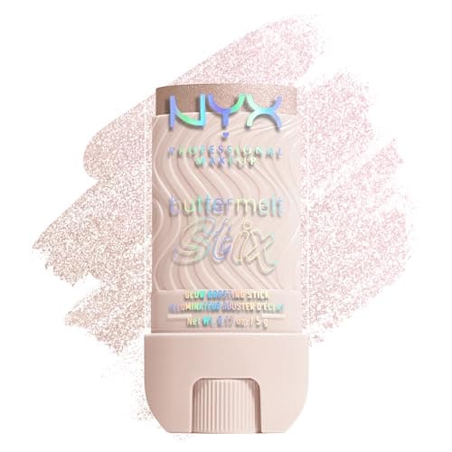 Image of NYX Professional Makeup Highlighter, Buttermelt Stix, Glow Boosting Stix, up to 8 hour wear, Infused with Cupuacu & Coconut Butter, Shade: Big Melt Energy