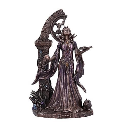 Image of Nemesis Now Aradia The Wiccan Queen of Witches Figurine, Bronze, 25cm, D6000W2