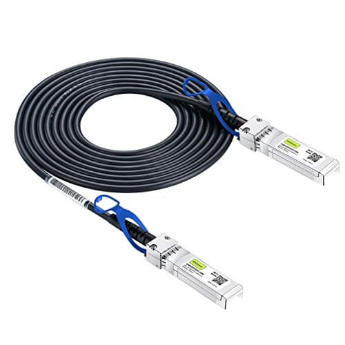 Image of 10Gtek® 25G SFP+ DAC Cable 3-Meter(9.8ft), 25GBASE-CR SFP28 to SFP28 Passive Direct Attach Copper Twinax Cable for Cisco, Ubiquiti, Mikrotik and Open Switches