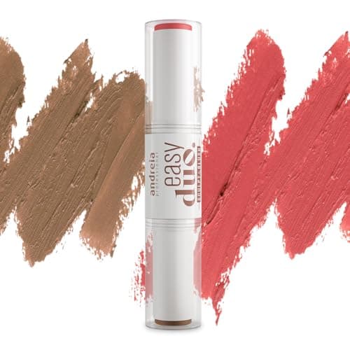 Image of Andreia Professional MAKEUP - Easy Duo Sculpt & Blush Stick - Blush & Contouring 2 in 1 - Creamy, blendable Texture - Colours 02 Med Contour - 10g